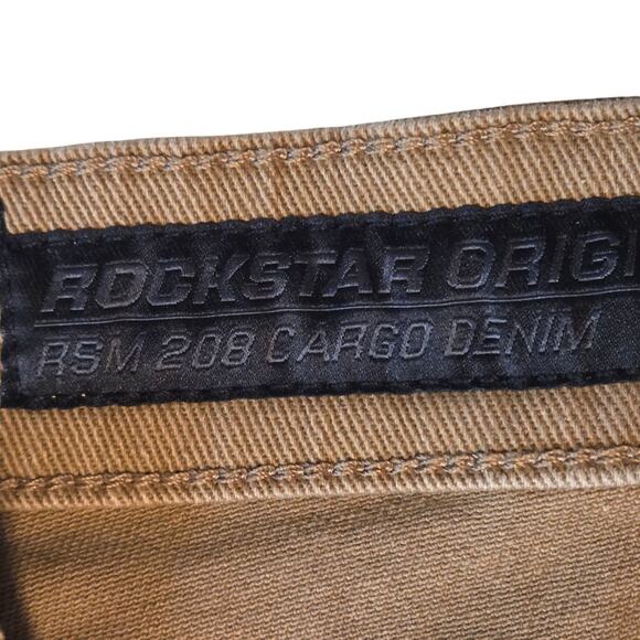 Rockstar Original Kap Tan Cargo Jeans Men's size 40 - Picture 9 of 12